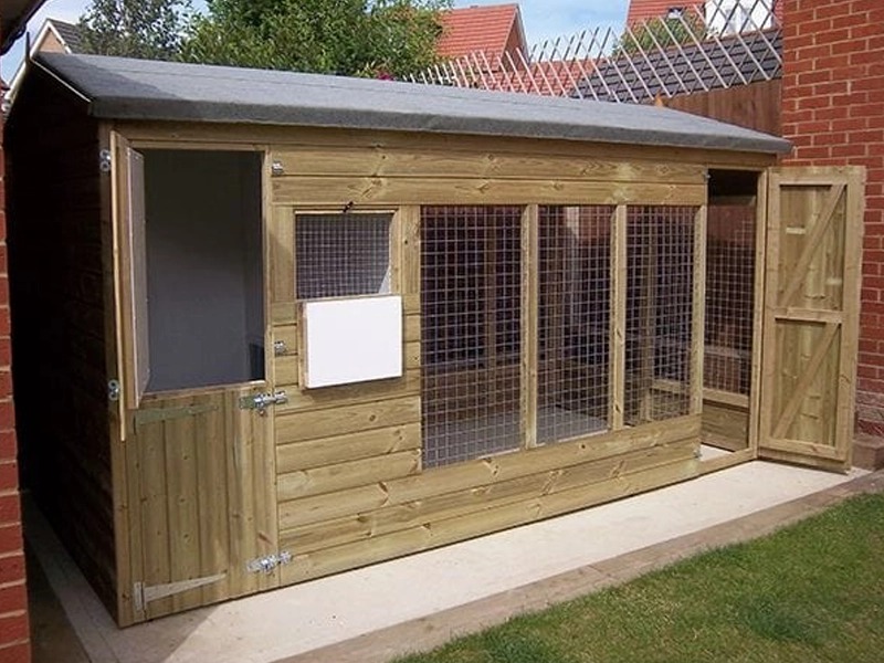 Winterley Dog Kennel 10 x 6 (Full Height Walk-In)