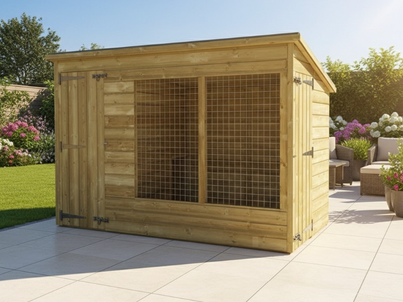 Aston Wooden Dog Kennels & Runs