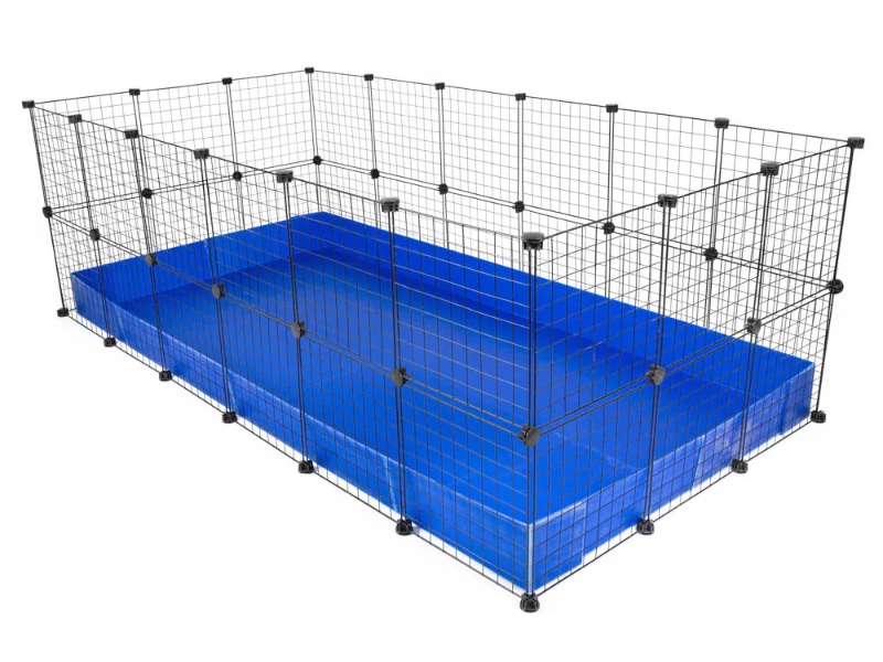 3x6 C&C Grid Rabbit Cage